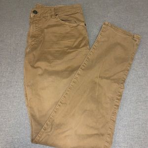 American Eagle, slim straight khakis.
